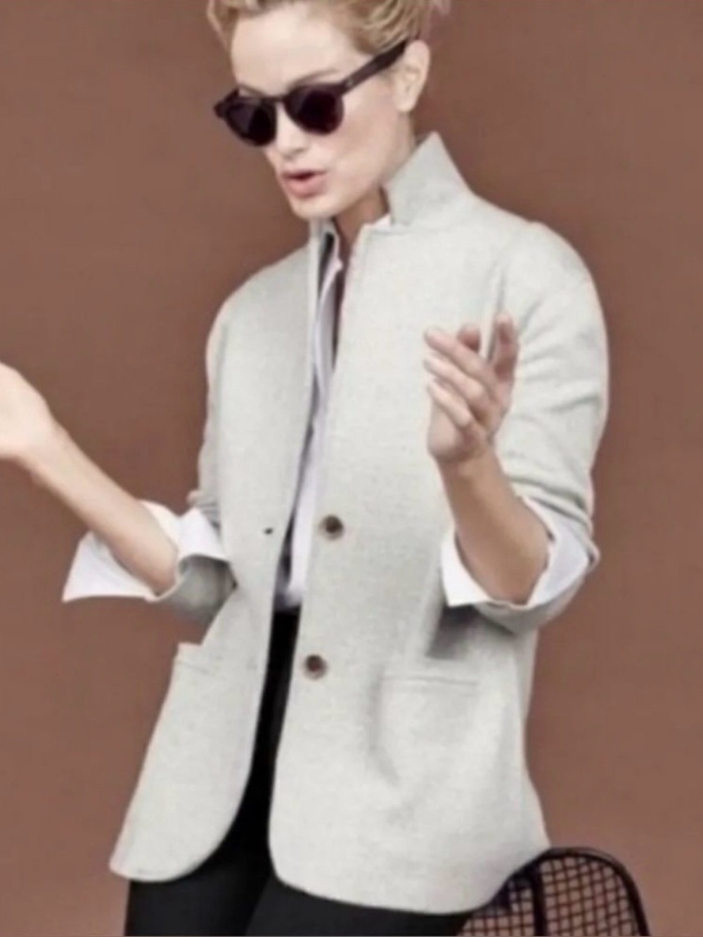 J. Crew knit blazer